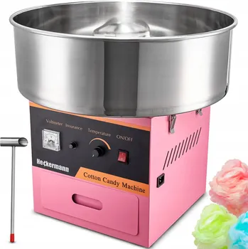 Výrobník cukrové vaty Stroj na cukrovou vatu Heckermann TSMHTJ 1200 W