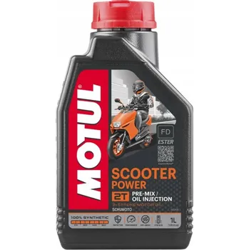 Motorový olej MOTUL OIL MOTUL SCOOTER POWER 2T 1L SYNT.