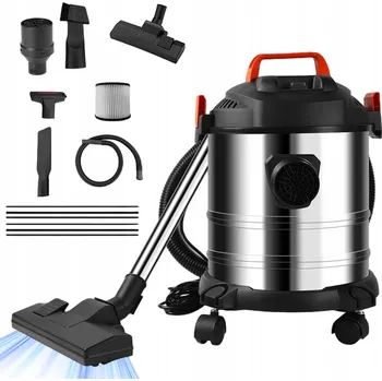 Vysavač Vysavač , Nerezová ocel stříbrná, 20 l, 2000 W