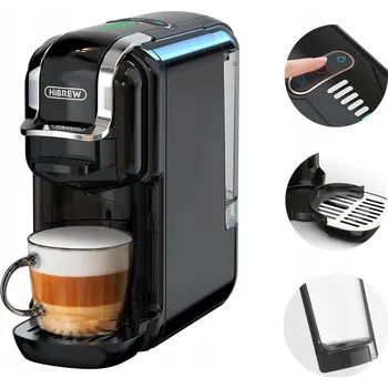 Kávovar Kávovar na kapsle HiBREW H2B 19 bar šedý