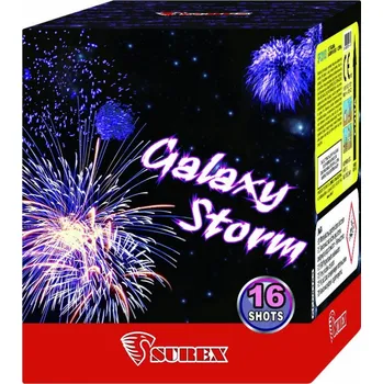 Zábavní pyrotechnika Surex Kompakt Galaxy Storm 16 ran