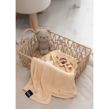 Dětská deka Dětská deka Jukki 90 x 90 cm béžová