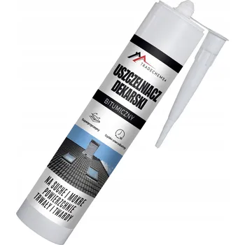 Tmel STŘEŠNÍ TĚSNICÍ TMEL ČERNÝ BITUMENOVÝ SILIKON NA STŘECHU K PAPÍROVÉ KRYTINĚ 300 ML