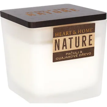 Party dekorace Velká svíčka - Pačuli a guajakové dřevo