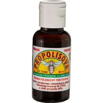 Léčba akné Dr. Dudek Přírodní PROPOLISOVÁ TINKTURA 215ml: 215ml