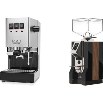 Kávovar Gaggia Classic E24, stainless steel + Eureka Mignon Specialita,…