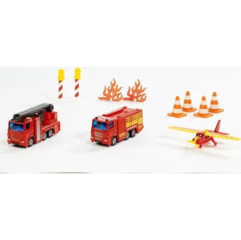 Dětské zboží Siku Set hasičská vozidla a příslušenství Super