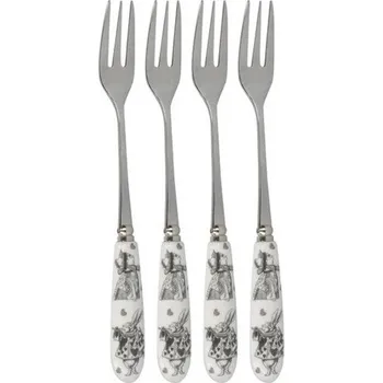 Příbor Mikasa V&A Alice In Wonderland Sada dezertních vidliček, 4 ks