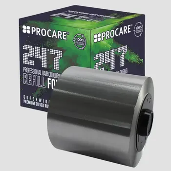 Příslušenství k barvení vlasů Procare 24/7 Hair Foil Náhradní role 120 mm x 450 m pro kadeřnictví