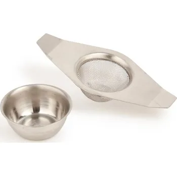 Konvice na čaj La Cafetière Nerezové sítko na čaj, s odkládací miskou