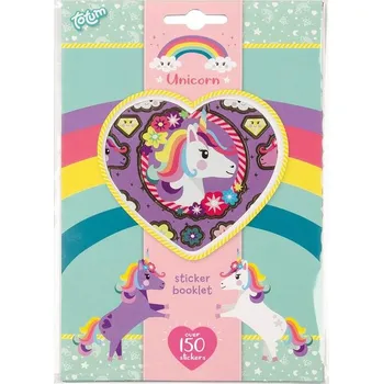 samolepka TOTUM Samolepkový blok A5 Jednorožec