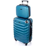 Rogal Tmavotyrkysová XL (100l) skořepinových kufrů "Premium" - S (20l), XL (100l) 228234054