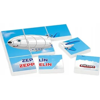 Puzzle SKLÁDAČKA PUZZLE OBRÁZKOVÁ 9 KUSŮ 2+