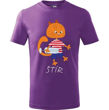 DOBRÝ TRIKO Dětské tričko Zvěrokruh kočka Štír Velikost: 134/8 let, Barva: Fialová