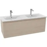 Koupelnová skříňka s dvojumyvadlem Naturel Ancona 120x46 cm akácie ANCONA2120DV 184763219