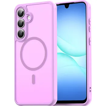 Pouzdro na mobilní telefon Techsuit HaloFrost II MagSafe pro Samsung Galaxy A17 5G A17 4G růžová
