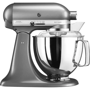 Kuchyňský robot Kitchenaid robot Artisan 5KSM175PSEMS stříbřitě šedá (OUTLET)