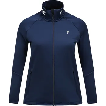 Pánská mikina Peak Performance W Rider Essentials Zip Jaue Shadow - blue shadow