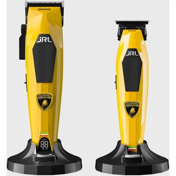 JRL Professional JRL x Lamborghini Diamante Collection Yellow: Clipper + Trimmer set profesionálního střihacího a konturovacího strojku žlutý