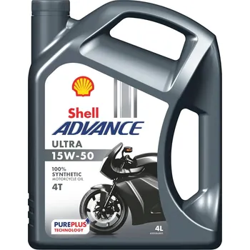 Motorový olej Shell Advance 4T Ultra 15W-50 SP MA2 - 4L