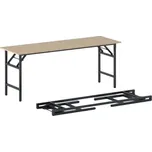 Konferenční stůl FAST READY, 170x50 cm, černá podnož, buk 104965071
