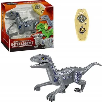 Figurka Mega Dinosaurus Velociraptor na dálkové ovládání, interaktivní robot s ovladačem