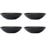 Mikasa Jardin Midnight Sada kameninových mís, 20 cm, 4 ks