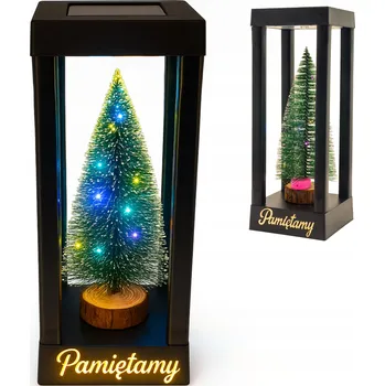 Smuteční dekorace Decortrend 27 cm lampion plast 27 cm