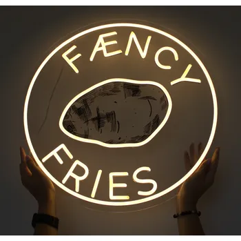 Reklamní LED panel Neonové LED logo na míru – světelný nápis podle návrhu zákazníka, firemní značka nebo dekorace pro bary, kavárny a obchody - LED Solution - 191429 - 191429