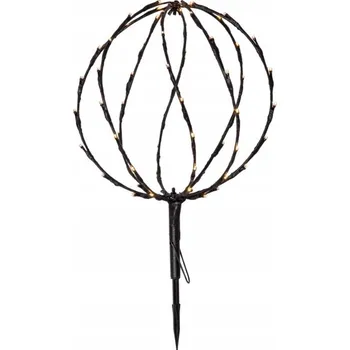 Vánoční dekorace Star Trading Sphere venkovní vánoční světelná koule 88xLED černá