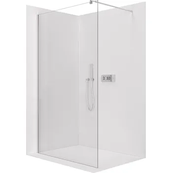 CERANO - Sprchová zástěna Walk-in Opal L/P - 6 mm - chrom, transparentní sklo - 110x190 cm