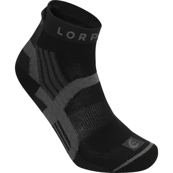 Pánské ponožky Pánské ponožky Lorpen Trail Running Eco 1887 TOTAL BLACK 47-50 EU