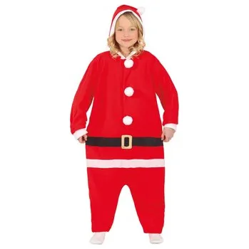 Karnevalový kostým Kostým PYŽAMO Santa Claus kostým VÁNOČNÍ kostým MIKULÁŠKA 110cm