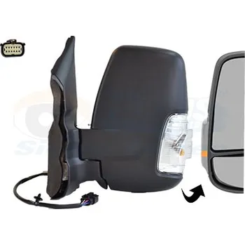 Auto zrcátko Vnější zpětné zrcátko VAN WEZEL 1992815