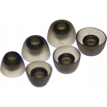 Sluchátka Náhradní špunty do uší pro JBL T230NC TWS / Live Pro+ / Tune BEAM - Černá edice Ghost