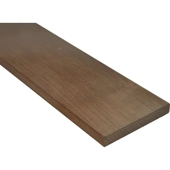 Terasové prkno Real DECK Terasové prkno Jasan Thermowood 20 × 140 × 2700 mm (hladká strana)