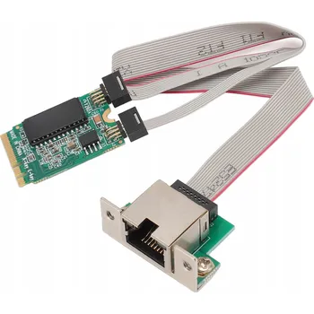Síťová karta Síťová karta M.2 A+E s ohnutým pinem Gigabit Ethernet, ZW