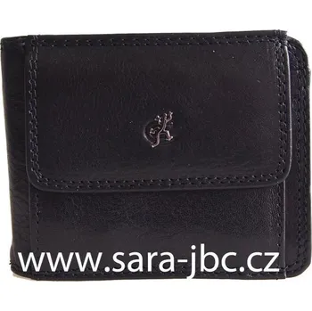 dolarka kožená 4496 KOMODO černá - 2. jakost