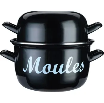 Hrnec KitchenCraft World of Flavours Hrnec na mušle, 18 cm