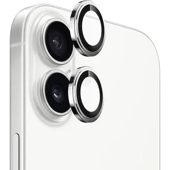 Blueo Sapphire Crystal Original sklo objektivu iPhone 17 stříbrná