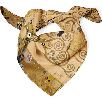 Šátek Hedvábný šátek Tree of Life 52x52cm, Gustav Klimt