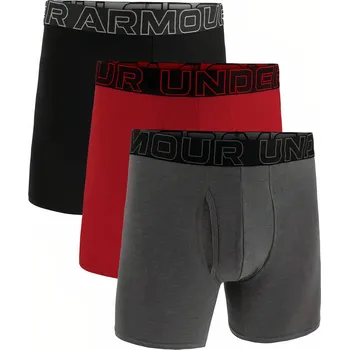 Pánské spodní prádlo Spodní prádlo UNDER ARMOUR PERFORMANCE COTTON - SOLID 6IN 3PK Man velikost XL