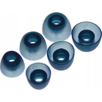 Sluchátka Náhradní špunty do uší pro JBL T230NC TWS / Live Pro+ / Tune BEAM, modrá edice Ghost