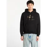 Mikina Alpha Industries Basic Hoodie BL Effect Print Black XL