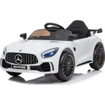 Dětské elektrické autíčko s dálkovým ovládáním BestBerg BBCC-50W – Mercedes-Benz AMG GT R / nosnost 25 kg / Li-Ion baterie / bílá 228873934