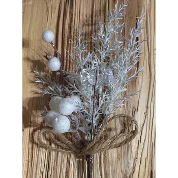 umělá květina Dekorační větvička s bonbonem