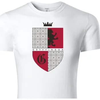 Fenomeno Dětské tričko Gryffindor štít Velikost: 110 cm/4 roky