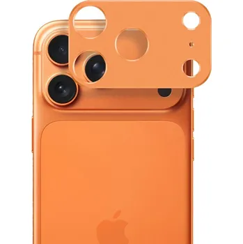 Techsuit kompletní sklo kamery iPhone 17 Pro Max oranžové