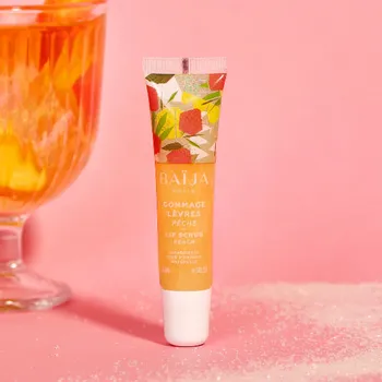 Péče o rty BAÏJA BROSKVOVÝ Peeling na rty 15 ml