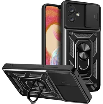 Pouzdro na mobilní telefon Techsuit CamShield Řada Samsung Galaxy A04e M04 Černá